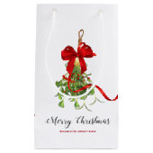Christmas Mistletoe Kleine Geschenktüte (Vorderseite)