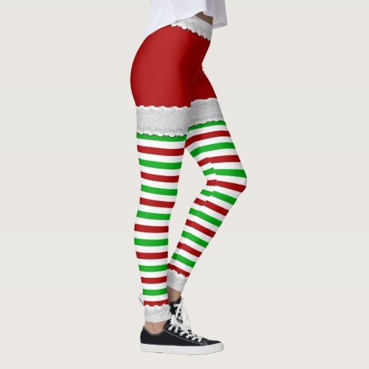 Christmas Mistletoe Leggings (Rechts)
