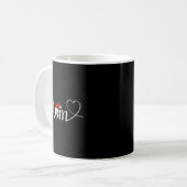 Christmas Mom Cute Mom Christmas  Kaffeetasse (Vorderseite Links)
