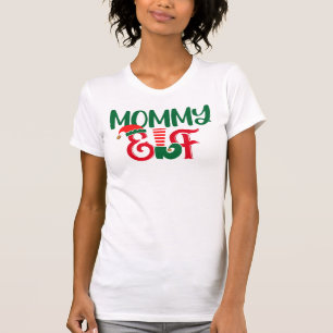 Christmas Mommy Elf T-Shirt