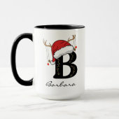 Christmas Monogram Mug Family Gift for Him or Her Tasse (Links)