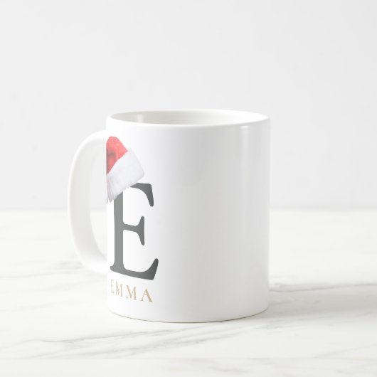 Christmas Monogram Mug Kaffeetasse (Vorderseite Links)