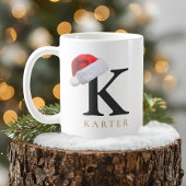 Christmas Monogram Mug Kaffeetasse