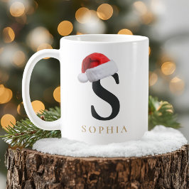Christmas Monogram Mug Kaffeetasse