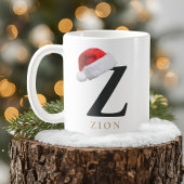 Christmas Monogram Mug Kaffeetasse