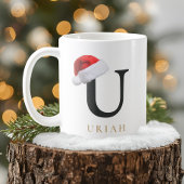 Christmas Monogram Mug Kaffeetasse