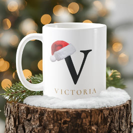 Christmas Monogram Mug Kaffeetasse