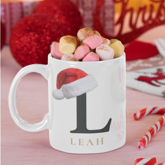 Christmas Monogram Mug Kaffeetasse