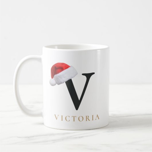Christmas Monogram Mug Kaffeetasse (Links)