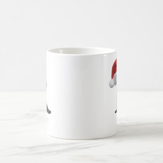 Christmas Monogram Mug Kaffeetasse (Mittel)