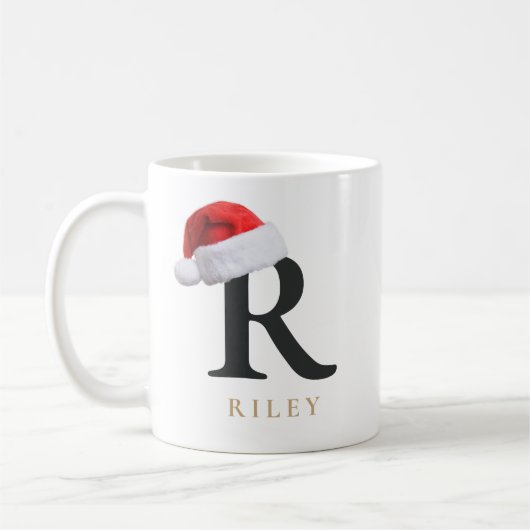 Christmas Monogram Mug Kaffeetasse (Links)
