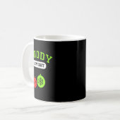 Christmas Moody &amp; Uptight Funny Xmas Holiday S Kaffeetasse (Vorderseite Links)