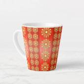 Christmas Moon Star Pattern-65756 Milchtasse (Linke Ecke)