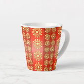Christmas Moon Star Pattern-65756 Milchtasse (Rechte Ecke)