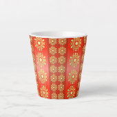 Christmas Moon Star Pattern-65756 Milchtasse (Vorderseite)