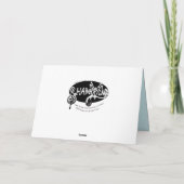 Christmas Moose~ Feiertagskarte (Rückseite)