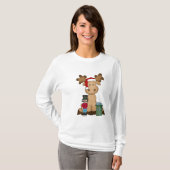 Christmas Moose Nano Long Sleeve T - Shirt (Vorne ganz)