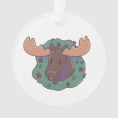 Christmas Moose Ornament (Vorderseite)