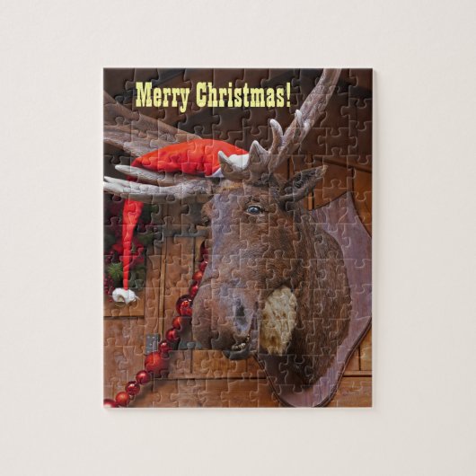 Christmas Moose Puzzle (Vertikal)