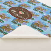 Christmas Moose Sherpadecke (3/4)