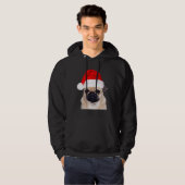 CHRISTMAS MOPS Klassischer T - Shirt 971 (Vorne ganz)