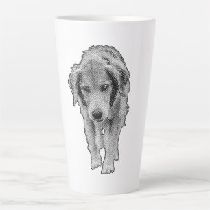Christmas Morgen Retriever Mischling Milchtasse