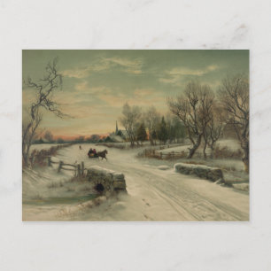 Christmas Morn - Postcard #2 Feiertagspostkarte