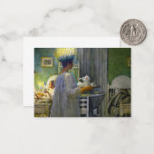 Christmas Morning, The Feast of Saint Lucy Mitteilungskarte (Vorderseite/Rückseite Beispiel)