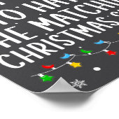 Christmas Most Likely To Hate Matching Funny Famil Poster (Ecke)