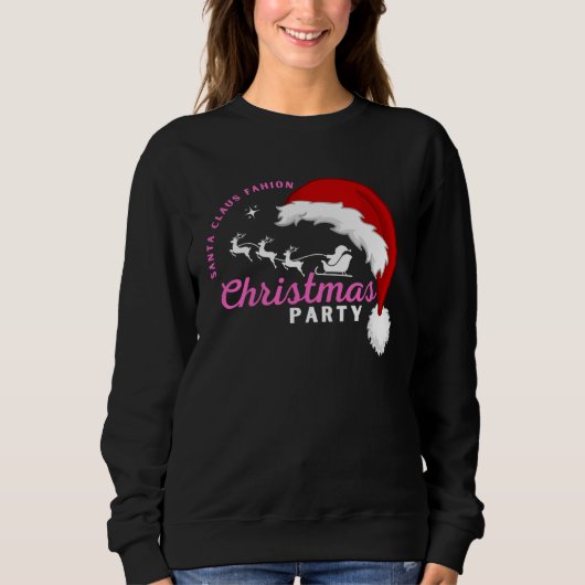 Christmas Motif Christmas Party  2 Sweatshirt (Vorderseite)