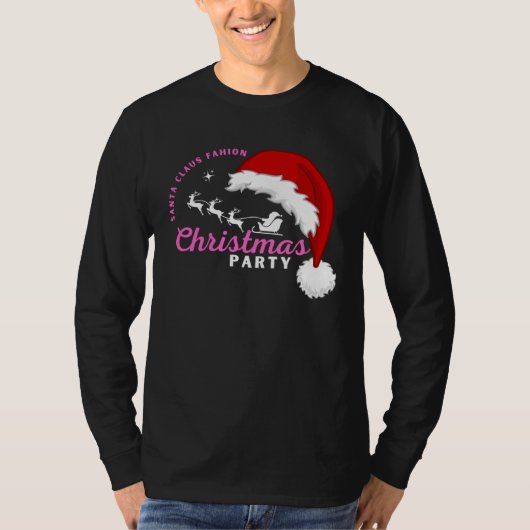 Christmas Motif Christmas Party 2 T-Shirt (Vorderseite)