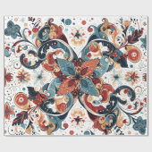 Christmas Motifs Geschenkpapier (Flach)