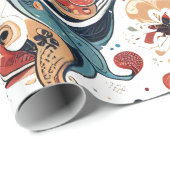 Christmas Motifs Geschenkpapier (Rolleneckpunkt)