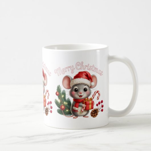 Christmas Mouse Coffee Mug Kaffeetasse (Rechts)