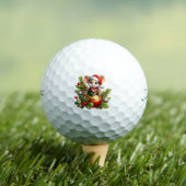 Christmas Mouse Golf Balls Golfball (Insitu T-Shirt)