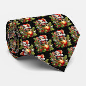 Christmas Mouse Neck Tie Krawatte (Gerollt)