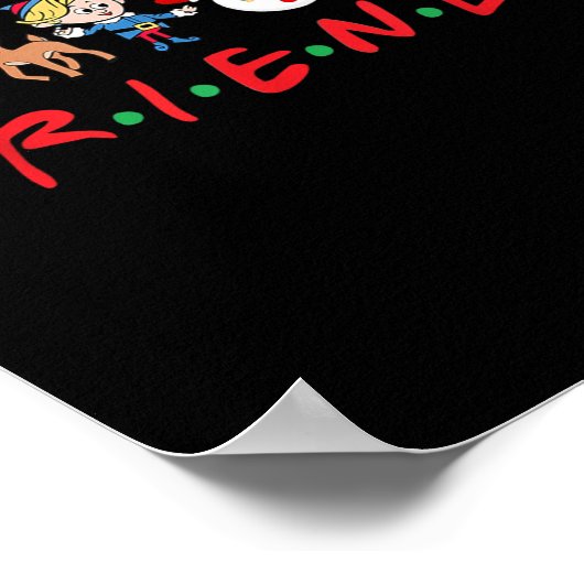 Christmas Movie Character Costume Kids Friends Chr Poster (Ecke)