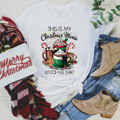Christmas Movie Watching T - Shirt