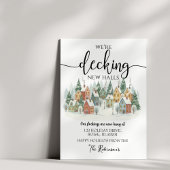 Christmas Moving Announcement, New Address Feiertagskarte