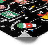 Christmas Mri Tech 12 Days Of Mri Technician New M Poster (Ecke)