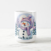 Christmas Mug – Adorable Winter Cat Lover Gift Kaffeetasse (Mittel)
