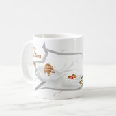 Christmas mug Cookies and Milk Kaffeetasse (Vorderseite Links)