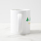 Christmas Mug – Cozy Holiday Cocoa & Cof Jumbo-Tasse (Rückseite)