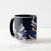 Christmas Mug Dark sky Tasse (Vorderseite Links)
