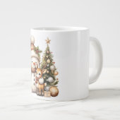 Christmas Mug | Festive Holiday Coffee Cup by Kali Jumbo-Tasse (Vorderseite Rechts)