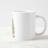 Christmas Mug | Festive Holiday Coffee Cup by Kali Jumbo-Tasse (Rechts)