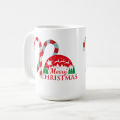 Christmas Mug – Festive Holiday Coffee Cup Kaffeetasse (Vorderseite Links)