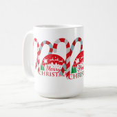 Christmas Mug – Festive Holiday Coffee Cup Kaffeetasse (Vorderseite Links)