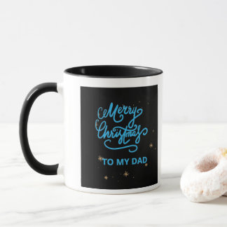 Christmas Mug for Dad – Festive Holiday Gift Tasse