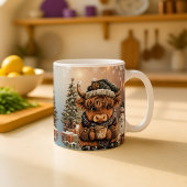  Christmas Mug  Highland Cow Kaffeetasse